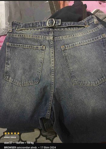 34 Beden baggy jeans