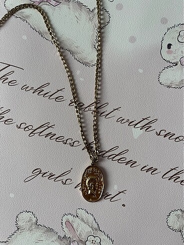  Beden altın Renk Vintage fairycore lolita kolye
