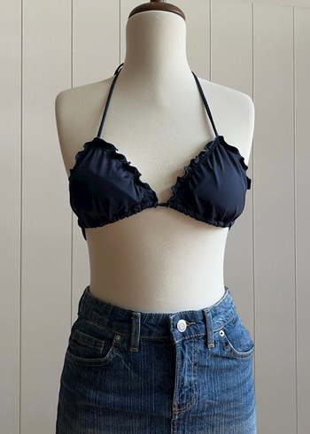 H&M Fairycore İnce Askılı Bikini Üst içi dolgulu vintage y2k