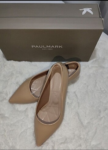 Paulmark Kısa Topuklu Ayakkabı Stiletto