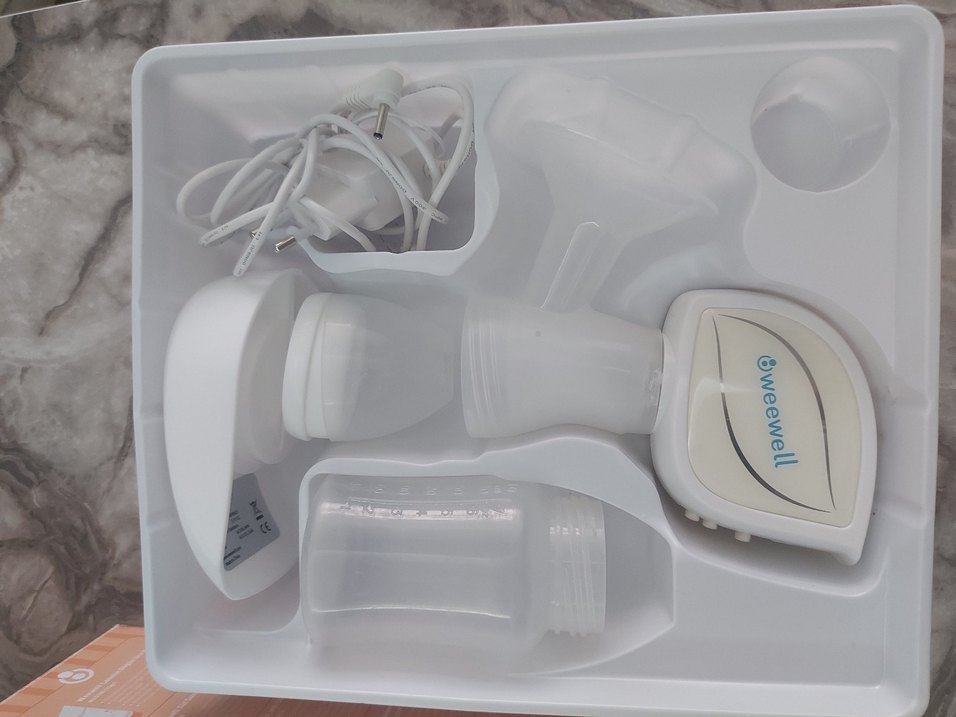 Weewell WPB820 Elektrikli Göğüs Pompası Beyaz - Görsel 3
