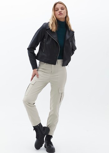 Oxxo Deri Ceket - Görsel 4