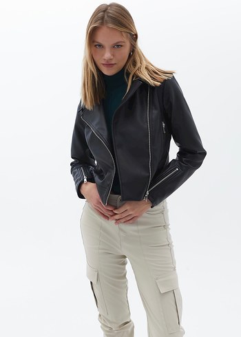 Oxxo Deri Ceket - Görsel 3