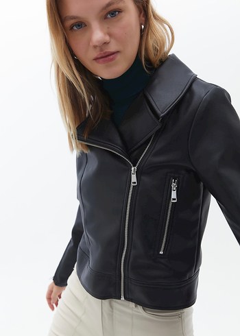 Oxxo Deri Ceket - Görsel 5