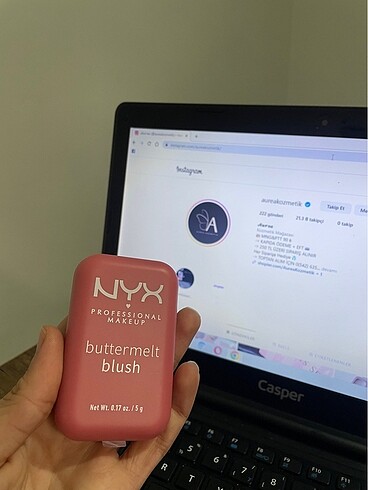 Nyx Kremsi Pudralı Allık