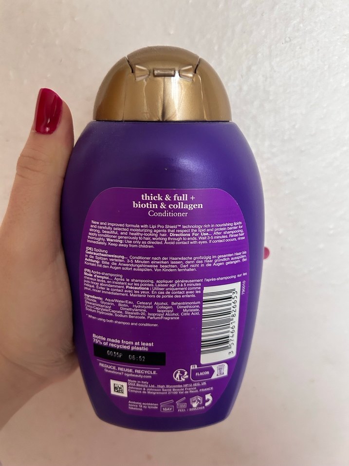 OGX Biotin & Collagen Şampuan 385 ml - Görsel 2