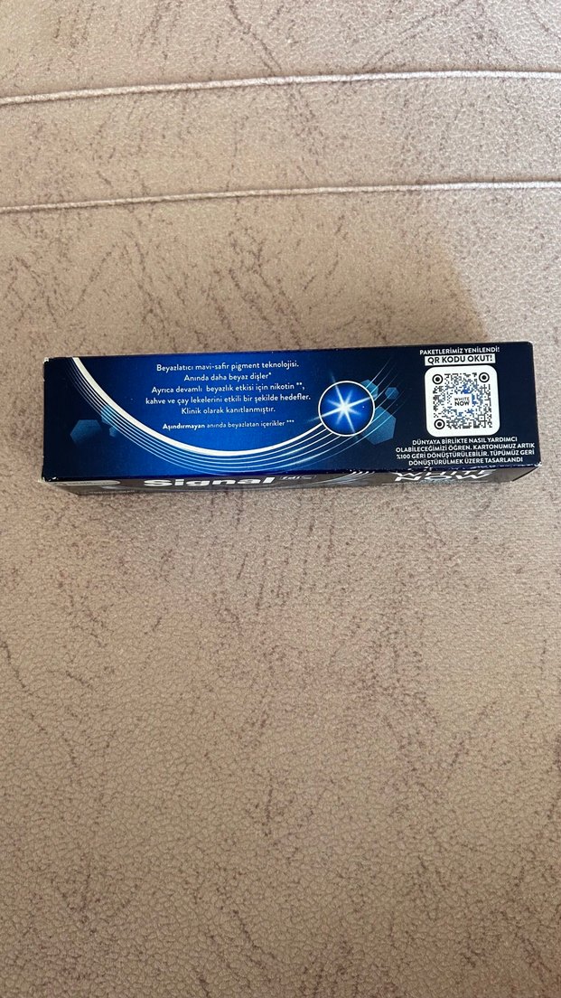 Signal White Now Men Diş Macunu - Görsel 3