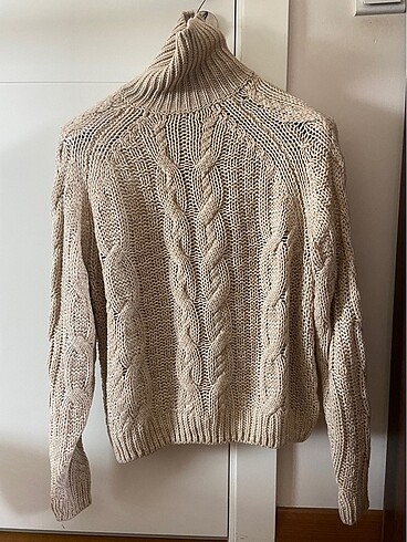 H&M H&M özel seri basic balıkçı yaka kazak