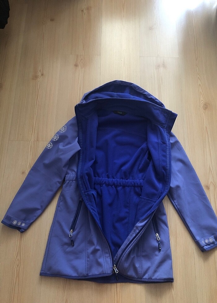 İçi polar kalın yağmurluk - Görsel 2