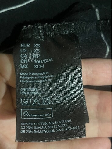 xs Beden H&M pamuklu elbise