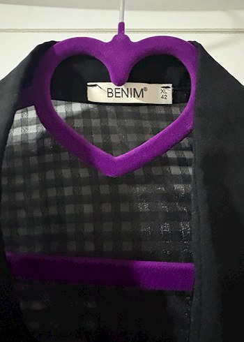 Düğmeli Siyah Gotik Kadın Gömlek - Görsel 2