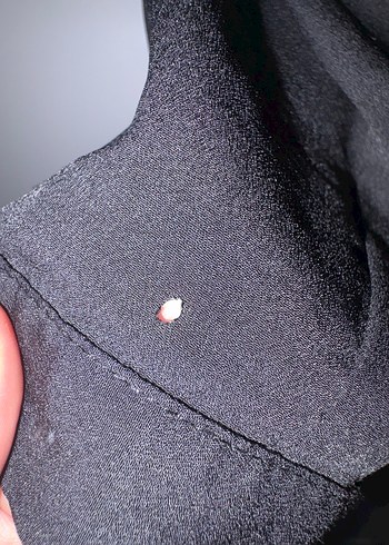 Düğmeli Siyah Gotik Kadın Gömlek - Görsel 4