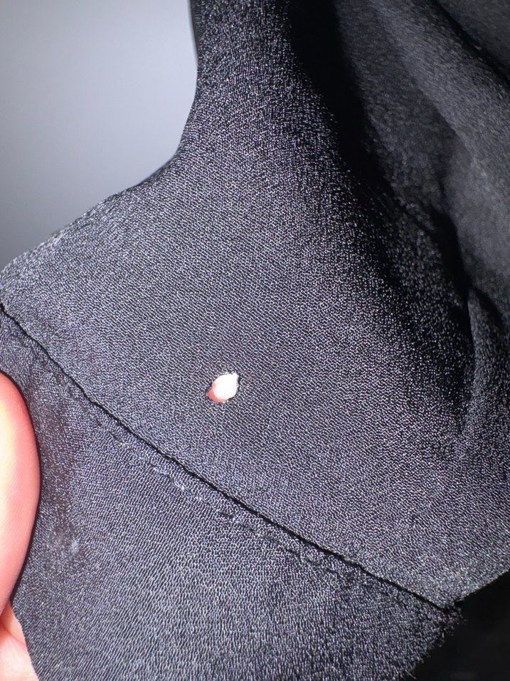 Düğmeli Siyah Gotik Kadın Gömlek - Görsel 4