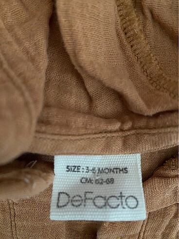 Defacto Müslin defacto tulum