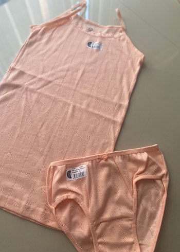 Kız Çocuk Atlet ve Külot Takımı - Görsel 3