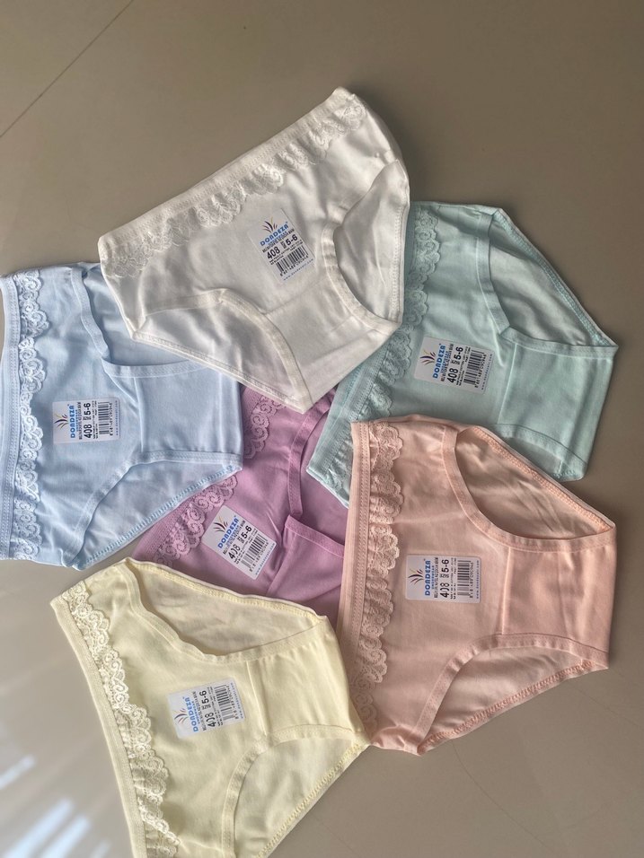 Pastel Renk Kız Çocuk Külot - Görsel 2