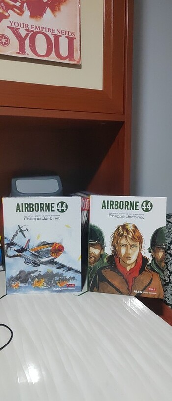Airborne 44 Çizgi roman Sert Kapak (2li set)