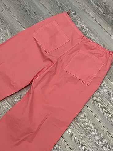 s Beden pembe Renk Stradivarius Paraşüt Pantolon