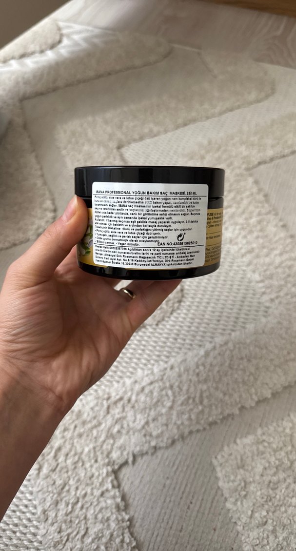 ISANA Profesyonel Yoğun Bakım Saç Maskesi - Görsel 2