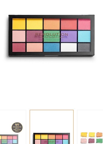 Canlı ve Yüksek Pigmentasyonlu Far Paleti - Görsel 2