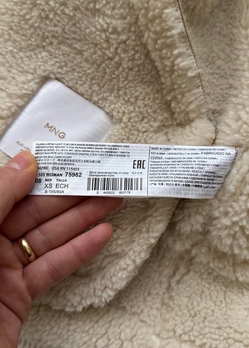 Kürklü Süet Bej Kadın Ceket - Görsel 6