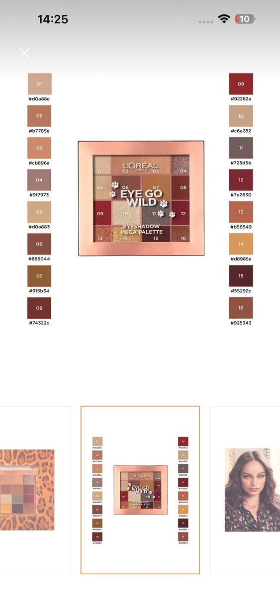 L'Oréal Eye Go Wild Mega Far Paleti - Görsel 2
