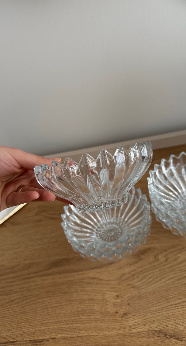 Parlak Bej Cam Kase Seti - Görsel 2