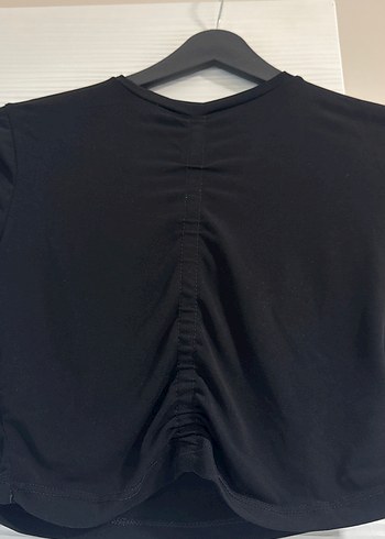 Siyah Uzun Kollu Dar Kesim Bluz - Görsel 2