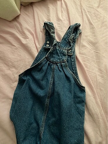 24-36 Ay Beden Unisex kot jean salopet tulum