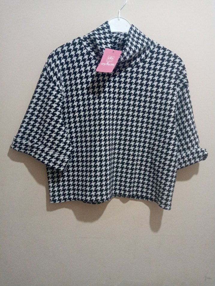 Kısa Kollu Gri Mini Etekli Ofis Takımı - Görsel 2