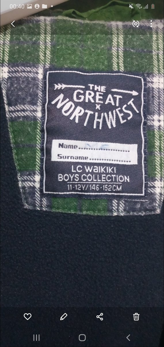 Erkek Çocuk Parlak Yeşil Fermuarlı Ceket - Görsel 4