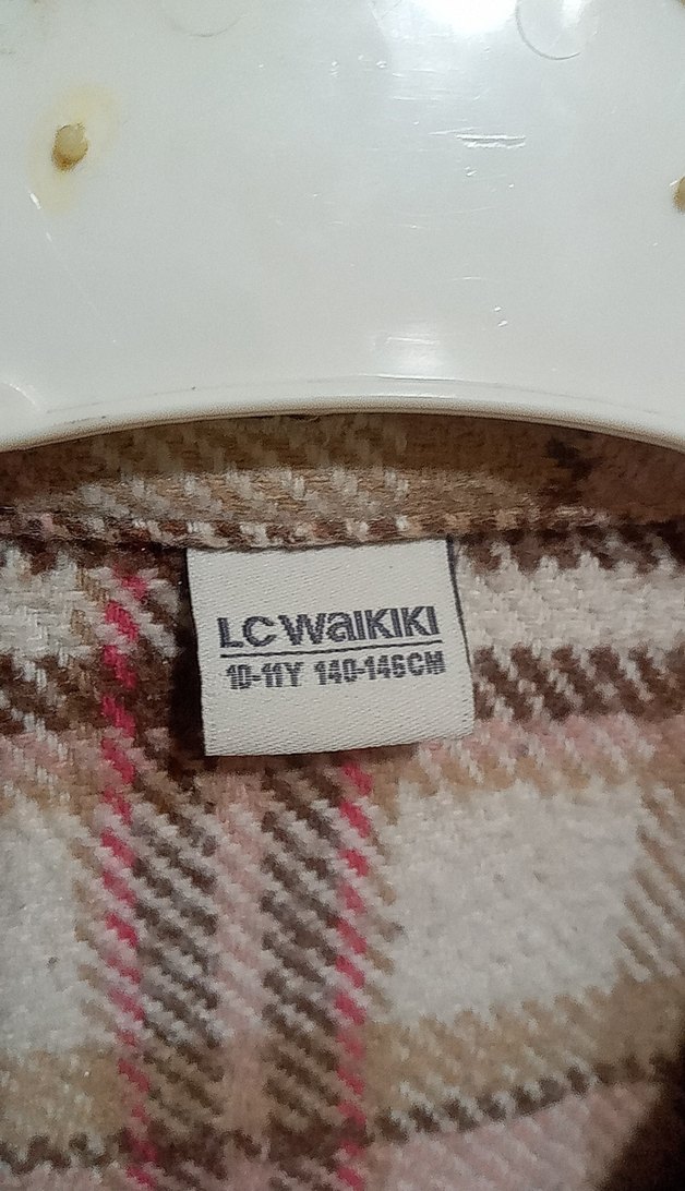 Düğmeli Ekose Desenli Kadın Gömlek - Görsel 3