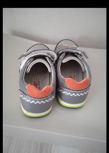 Gri Erkek Bebek İlk Adım Ayakkabısı - Görsel 2
