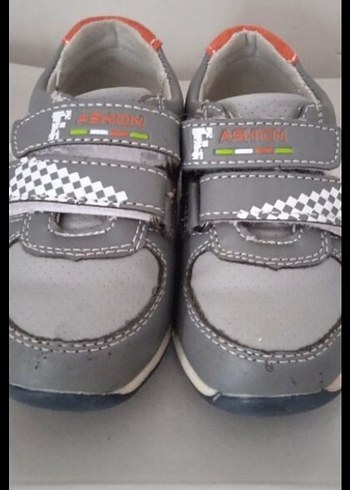 Gri Erkek Bebek İlk Adım Ayakkabısı - Görsel 4