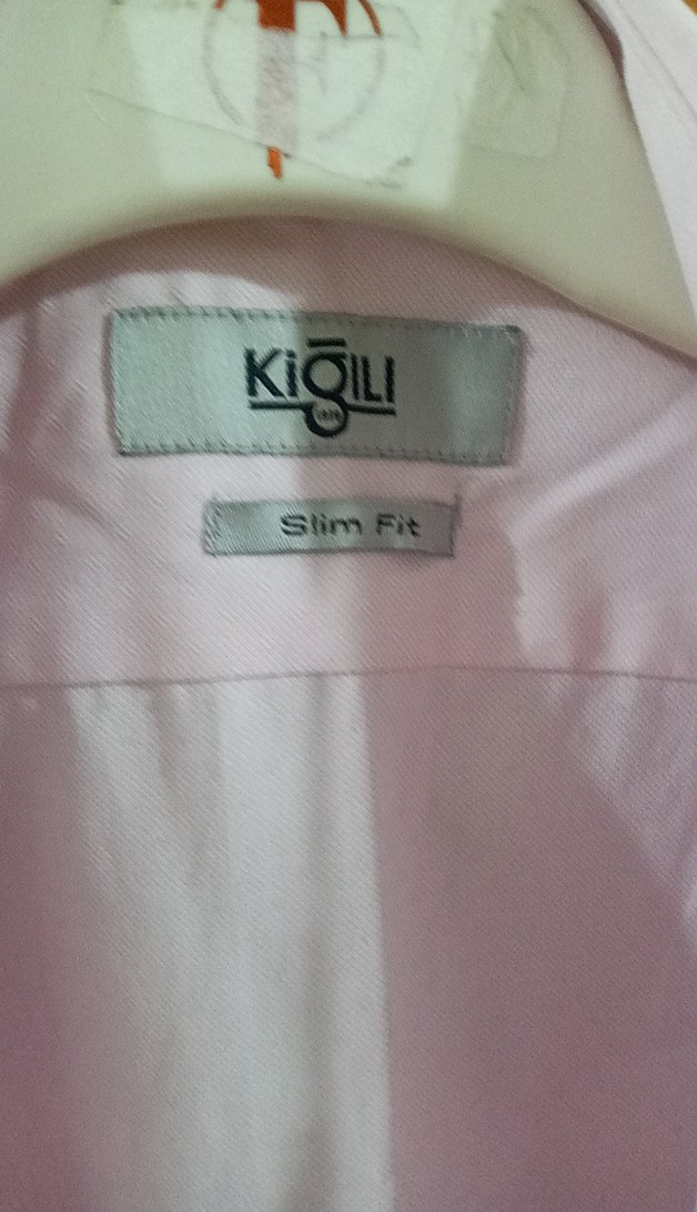 Erkek Pembe Pamuklu Uzun Kollu Gömlek - Görsel 3