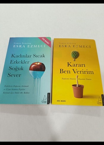 Esra Ezmeçi'den İki Kişisel Gelişim Kitabı