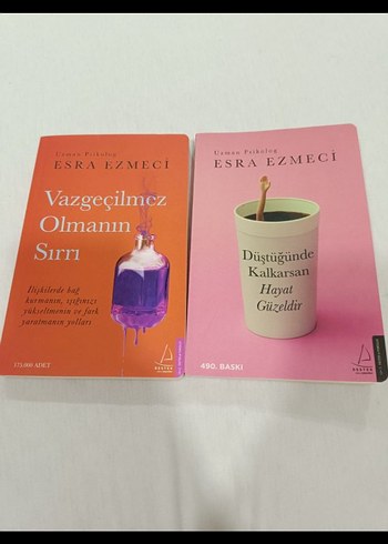  Esra Ezmeçi'den İki Kişisel Gelişim Kitabı
