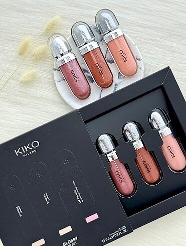 3 lü Kiko Glos set