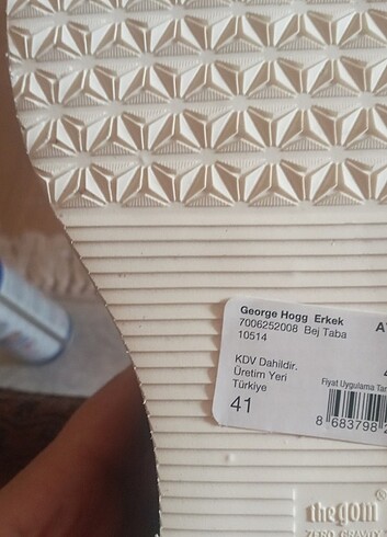 Diğer George hogg 41 numara taba rengi