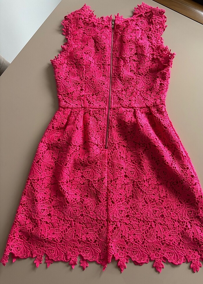 Koton pembe elbise - Görsel 2