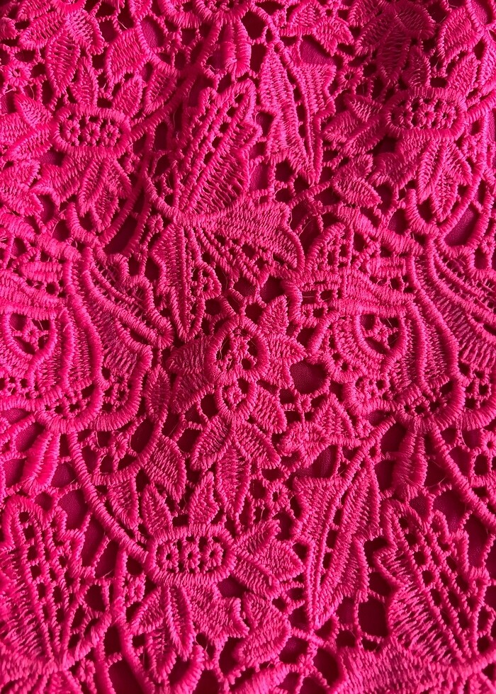 Koton pembe elbise - Görsel 3