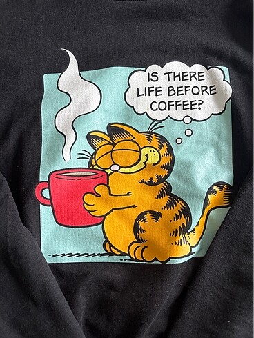 LC Waikiki Garfield baskılı sweatshirt
