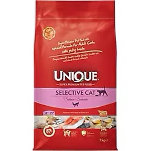 Unique Selective somonlu 7 kg kedi maması