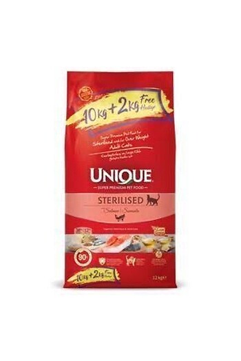Unique Somonlu 12 kg Kısırlaştırılmış Yetişkin Kedi Mamasıy