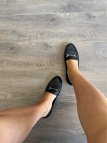 38 Beden Deri loafer