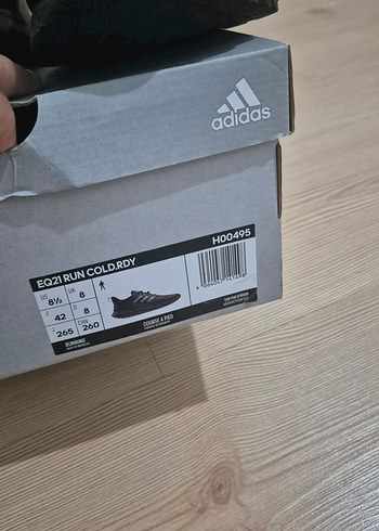 42 Beden siyah Renk Adidas Siyah Erkek Koşu ve Antrenman Ayakkabısı