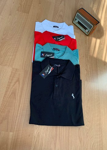 4'Lü Erkek Kısa Kollu Polo Tişört