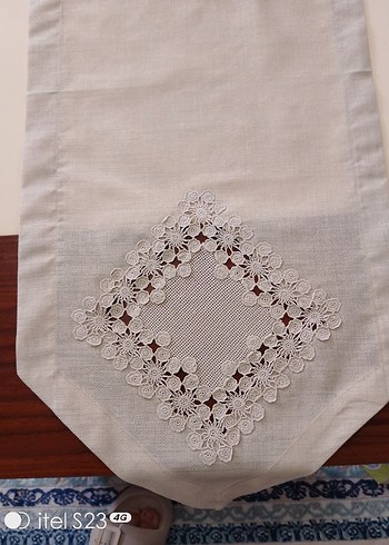 Dantel İşlemeli Krem Renkli ranir - Görsel 2
