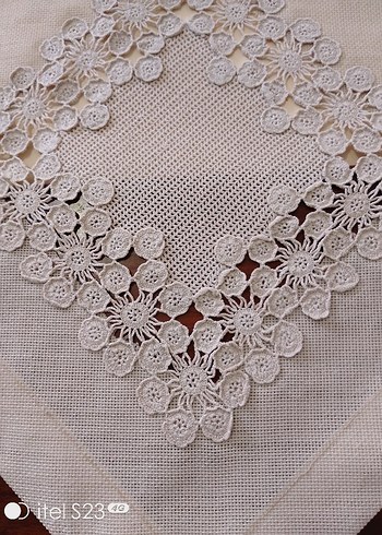 Dantel İşlemeli Krem Renkli ranir - Görsel 3