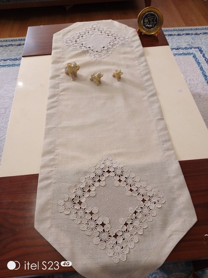 Dantel İşlemeli Krem Renkli ranir - Görsel 5